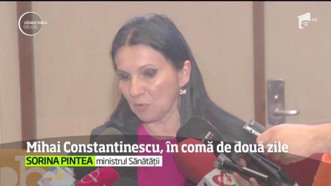 De aproape două zile, Mihai Constantinescu este în comă, la spitalul Floreasca din Capitală