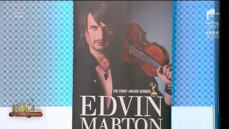 Neatza cu Răzvan și Dani. Pe 16 mai, Edvin Marton revine pe scena Sălii Palatului cu cea mai recentă producție, The Rock Symphony