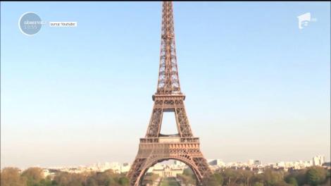 Cel mai cunoscut simbol al Franţei este celebrat la Paris. S-au împlinit 130 de ani de când Turnul Eiffel a primit primul vizitator