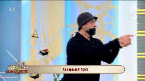 Râzi cu lacrimi! Mimă cu expresii populare românești: CRBL și Amalia Ștefania vs. Oase și Ramona Olaru