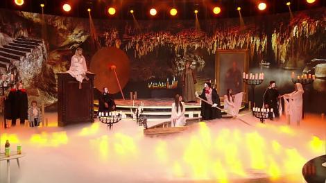 Scena Misterelor. Masca Fantoma de la Operă. Test de cultură generală pentru Diana Munteanu și Andrei Ștefănescu