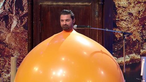 Scena Misterelor. Masca Gollum, lupta pentru indicii! Pepe și Viorica Macovei au intrat într-un balon uriaș