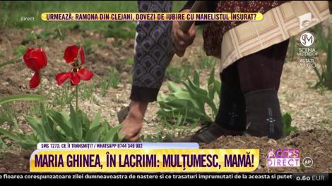 Maria Ghinea cântă la Acces Direct melodia Dragii mamei știți cum este viața