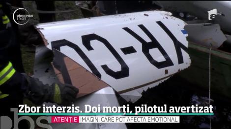 Pilotul avionului uşor care s-a prăbuşit în Munţii Buzăului ar fi ignorat avertismentul de vreme rea