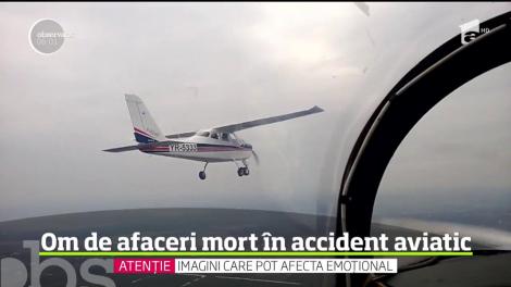 Cei doi oameni de afaceri care au murit în accidentul aviatic din Buzău ar fi greşit când s-au aventurat cu avionul într-o zonă cu cod galben de vreme rea