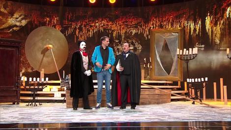 Scena Misterelor. Demascare Fantoma de la Operă. Vedeta din spatele măștii este o cunoscută actriță