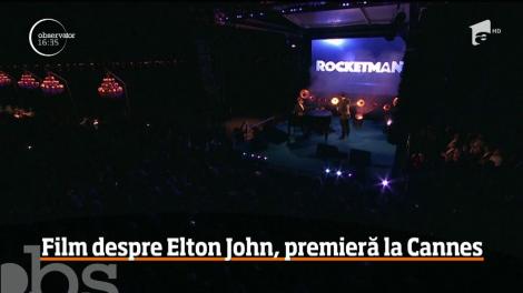 Filmul despre viaţa lui Elton John, premieră la Cannes