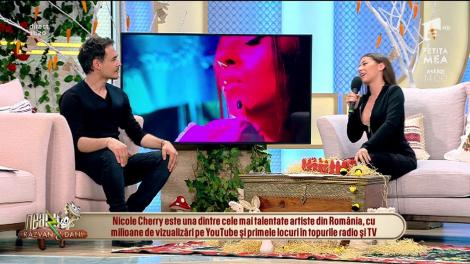 Nicole Cherry lansează, la Neatza cu Răzvan și Dani, melodia Pop That