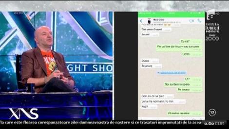Xtra Night Show. Mesaje între Răzvan Ciobanu și Vica Blochina, cu puțin timp înainte de tragedie