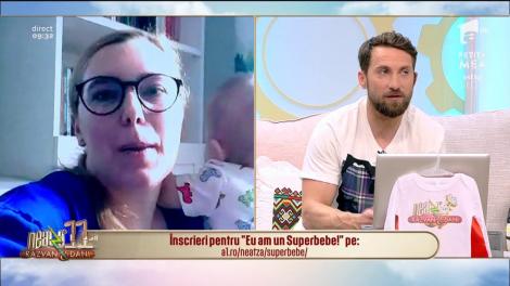 Eu am un superbebe! Radu și mămica lui, Ana, în direct la Neatza cu Răzvan și Dani