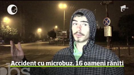 20 de oameni au trecut prin momente de groază, după ce au fost implicaţi într-un grav accident rutier, în Bacău