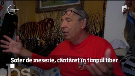 Un bărbat din Mehedinți, șofer de meserie, este cântăreț în timpul liber