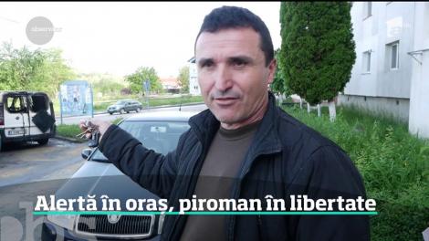 Şase maşini au ars într-o parcare din Curtea de Argeș