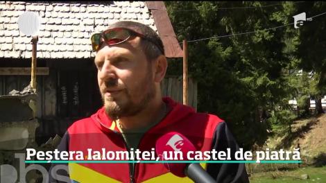 Peştera Ialomiţei, un castel de piatră