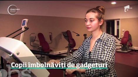 Kinetoterapie pentru copiii care stau pe telefoane și tablete