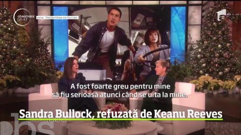 Sandra Bullock, îndrăgostită până peste cap de Keanu Reeves