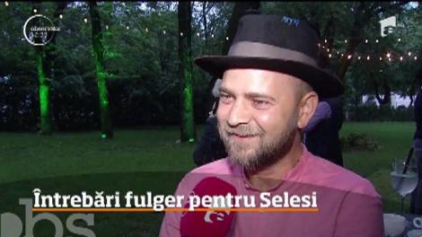 Cosmin Seleși, intrebări fulger. Cum s-a descurcat vedeta