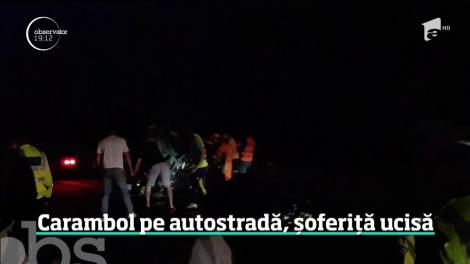Accident grav pe Autostrada Bucureşti-Ploieşti, care ar putea fi o lecţie pentru şoferi!