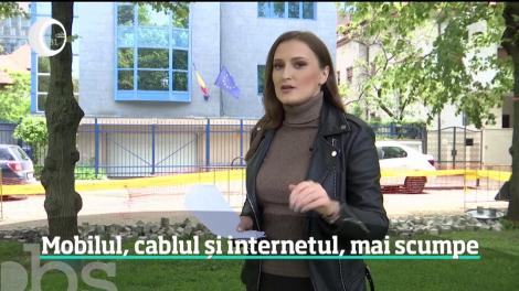 Plătim mai mult pentru telefonie, internet sau cablu chiar şi cu până la 10%