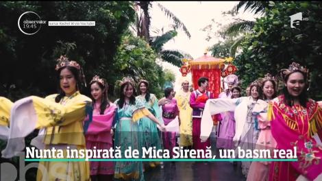 O tânără a plătit un milion de dolari pentru a fi Mica Sirenă în ziua cea mare