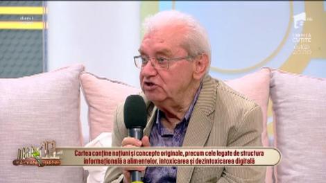 Profesorul Mencinicopschi lansează cartea "Crezi că știi să trăiești? Alimentația și longevitatea. O nouă abordare holistică"