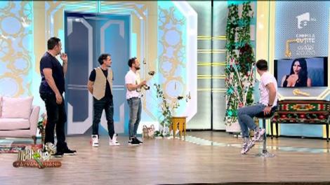 Mihai Morar și Daniel Buzdugan joacă mima la Neatza cu Răzvan și Dani