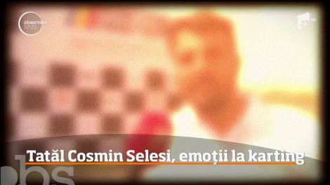 Copilul lui Cosmin Seleși participă la concursul de karting alături de încă 170 de concurenți