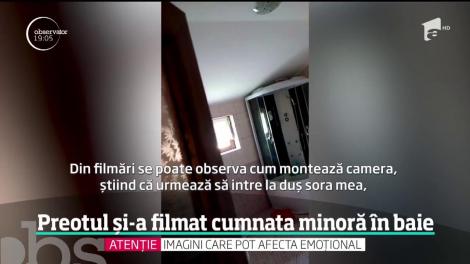 Răsturnare de situaţie în cazul preotului din Constanţa acuzat că şi-a filmat cumnata minoră la duş