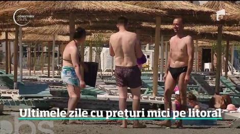 La mare a venit vara! 28 de grade pe nisip şi 15 în apă, iar weekendul următor este ultimul în care cazările sunt la preţuri prietenoase