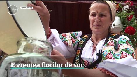 E vremea socului şi, bineînţeles, a socatei. Băutura care a îndulcit copilăria multora e cerută chiar şi de românii din străinătate