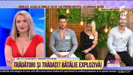 Dragoste fără secrete. Nicoleta și Alexandru s-au îmbrățișat de față cu iubiții lor!