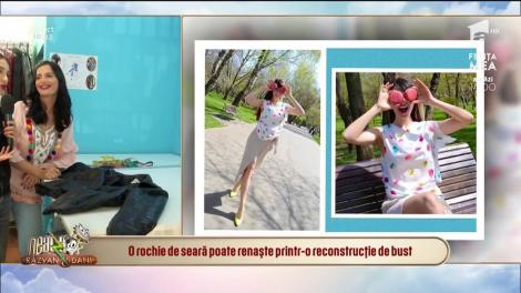 Nu arunca hainele vechi! O rochie de seară poate renaște cu un retuș de 50 de lei