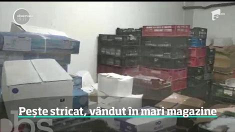 Inspectorii ANPC au găsit pește stricat în mai mult de jumătate din marile magazine controlate
