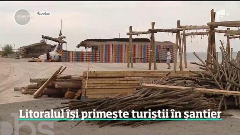 Vara bate la uşă, iar litoralul nostru la poarta speranţei. Patronii teraselor şi restaurantelor sunt încă în plin şantier
