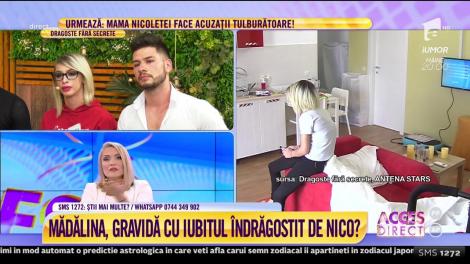 Acces Direct. Mădălina de la Dragoste fără secrete, gravidă cu iubitul îndrăgostit de Nicoleta? Alexandru: Nu îmi doresc copilul pentru că nu este al meu