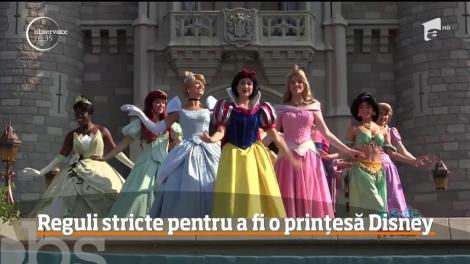 Reguli stricte pentru a fi o prințesă Disney