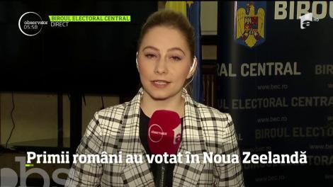 Primii români au votat în Nouă Zeelandă