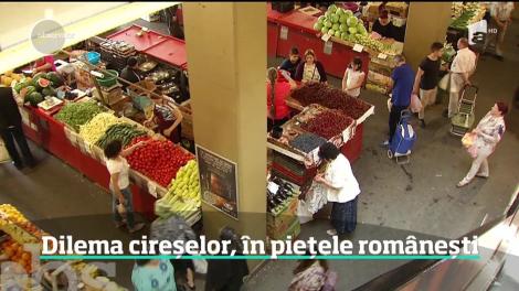 Dilema zilei, în pieţele româneşti: sunt sau nu cireşele autohtone?