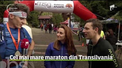 Maraton unic organizat în Munţii Apuseni