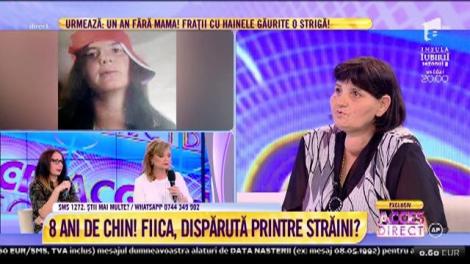 Daniela a dispărut de acasă acum opt ani de zile! Mama ei, disperată: ”O să mor și nu te mai văd. Ia legătura cu mine, te rog!”