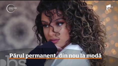 Părul permanent, din nou la modă