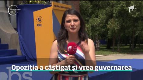 Opoziția a câștigat alegerile europarlamentare și vrea guvernarea țării