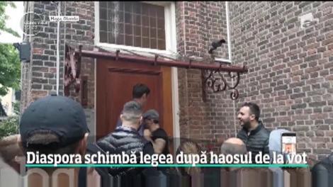 Diaspora schimbă legea după haosul de la vot