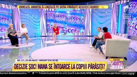 Cristina Cioran, în lacrimi, în direct, la TV: ”Uiți că ai doi copii de care nu te-ai mai interesat?”