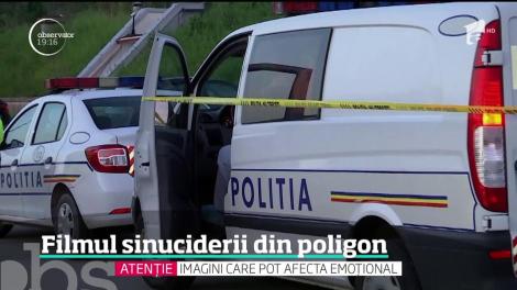 A apărut filmul sinuciderii din poligonul din Cluj! Bărbatul care s-a împușcat avea trei copii acasă. Atenție, imagini violente