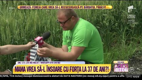 Acces Direct. El plânge după iubirea vieţii sale, în timp ce mama lui ar vrea să-l împace cu fosta iubită