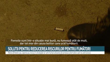 Soluții pentru reducerea riscurilor pentru fumători