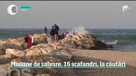 Operaţiune de salvare dramatică în staţiunea Mamaia! Un elev de 16 ani a dispărut în mare