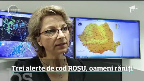 Cod roșu de fenomene severe, prima dată în România: A plouat cu bulgări de gheaţă în nord-vestul țării
