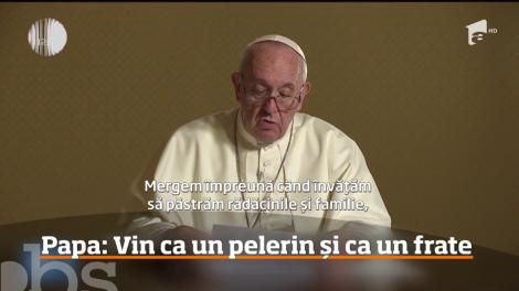 Papa Francisc, mesaj pentru români! Suveranul Pontif mulţumeşte pentru invitaţie şi vorbeşte despre legăturile de credinţă care ne unesc